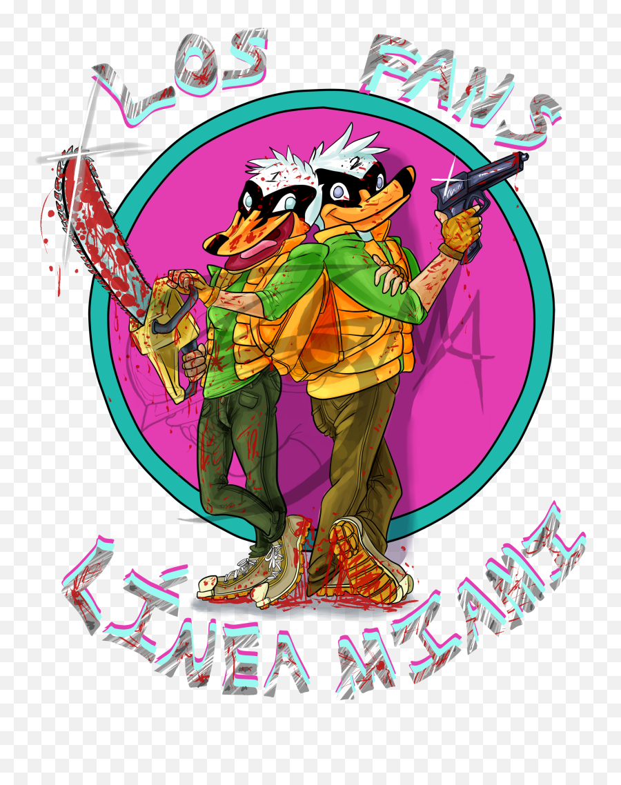 T - Shirt Sticker Hotline Miami Breaking Bad Crossover U2014 Weasyl Hotline Maiamy Fanart Png,Hotline Miami Png