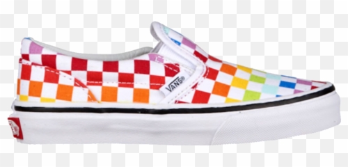 Png Vans Rainbow Checkeredvans Freetoedit - Vans Logo On Checkered Background,Vans Png