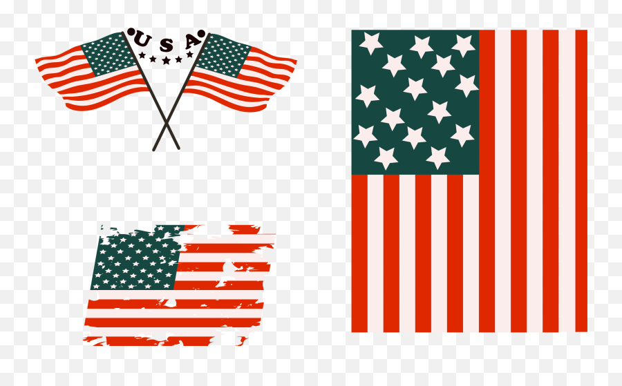 Flag Of The United States Graphic Design - Vector Hand Graphic Design Png,Us Flag Png
