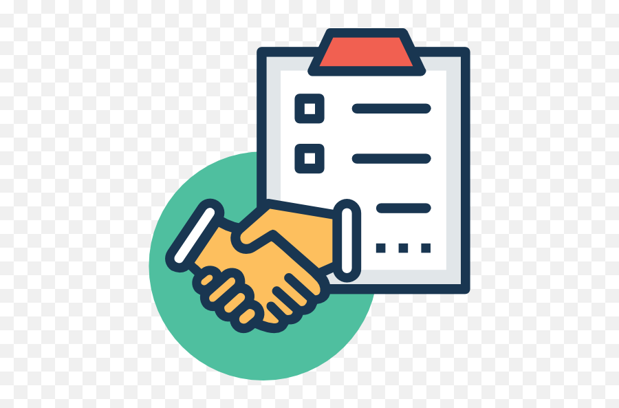 Agreement - Agreement Contract Icon Png,Agreement Icon