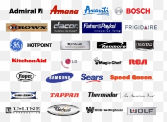 Appliance Repair Parts - Arlington TX Appliances Logos png
