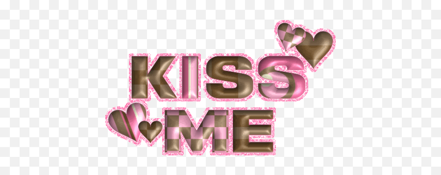 Kiss Glitters For Myspace Facebook - Kiss Me Glitter Png,Kissing Icon Facebook