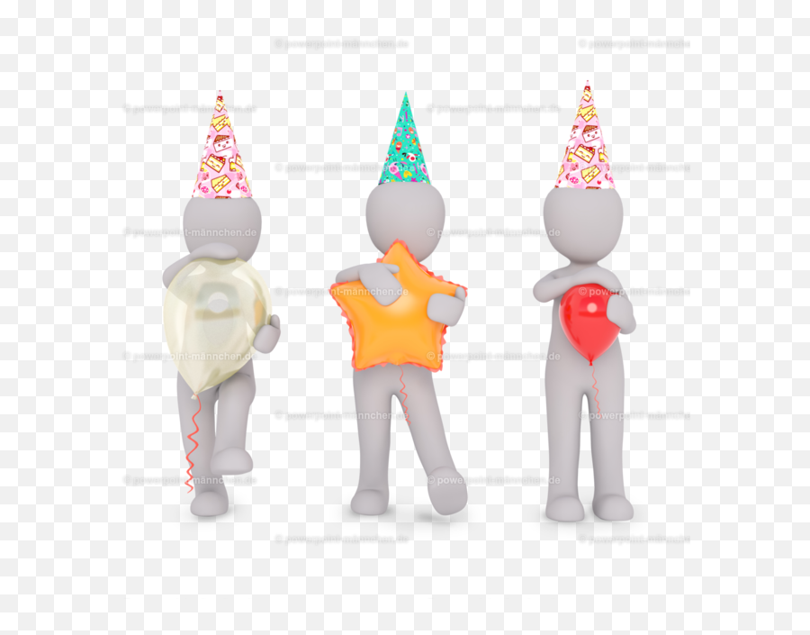 Anniversary Party With Different Helium Balloons - Cartoon Png,White Balloons Png