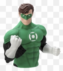 Download Green Lantern Bust Bank - Dc Comics Bust Bank Png Dc Green Lantern,Dc Icon Action Figures
