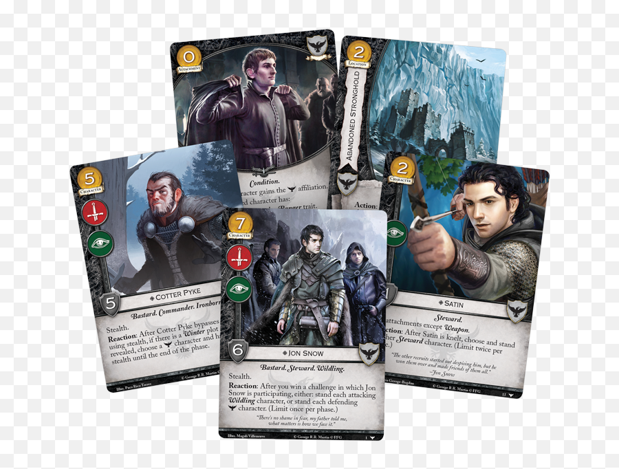 Watchers - Fantasy Flight Games Agot Lcg Nights Watch Png,Jon Snow Icon