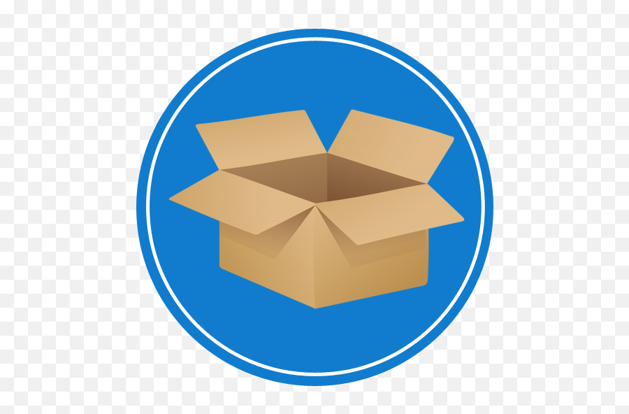 Blubox - It Vs Cardboard Blue Box Cardboard Box Png,Carton Box Icon