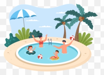 Pool Game Icon - Download in Line Style Recreational Activities With Family Poster png