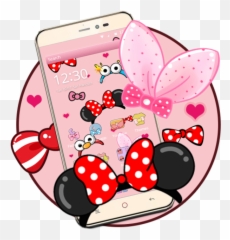About Cute Kitty Bowknot Theme - Transparent Minnie Mouse Headband png