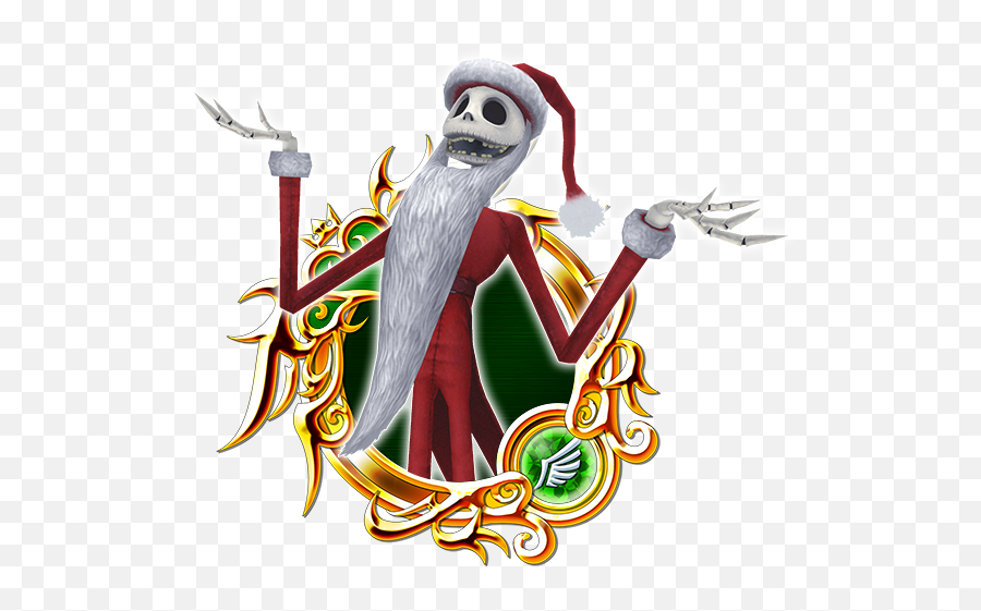 Jack Skellington Sandy Claws - Kingdom Hearts 2 Yuffie Png,Jack Jack Png