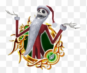 Jack Skellington Sandy Claws - Kingdom Hearts 2 Yuffie Png,Jack Jack Png