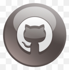 Github Icon Glossy Social Iconset Media Icons - Github Png,Git Hub Logo