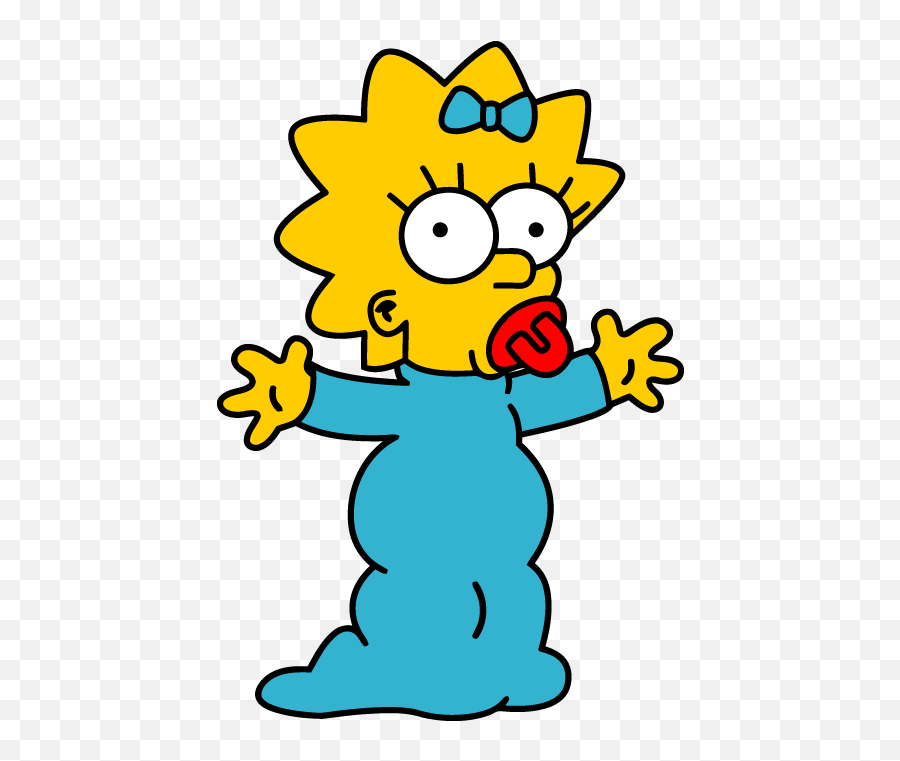 Maggie Simpson - Maggie Simpson Png,Los Simpson Png