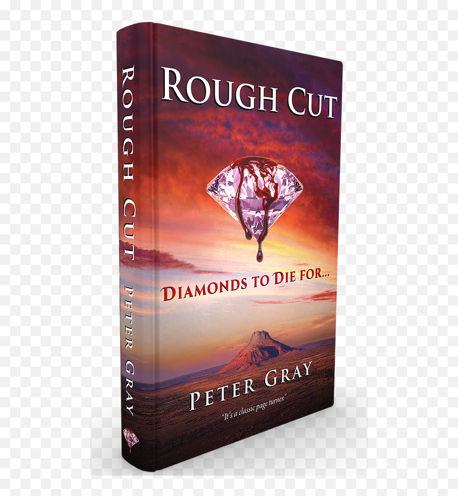 Rough Cut Thrilleradventure Book About Pink Diamonds - Flyer Png,Blood Cut Png