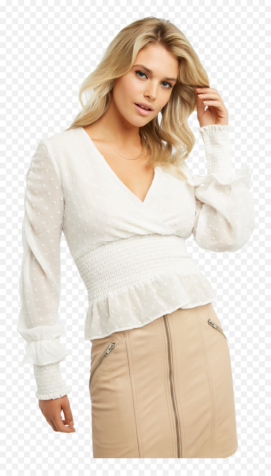Tianna Dobby Blouse Ladies Clothing U0026 Tops Bardot - Photo Shoot Png,Dobby Png