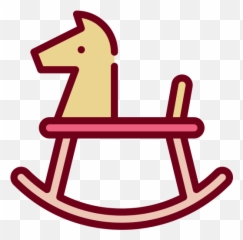 Horse Icon Png - Rocking Horse,Cartoon Horse Png