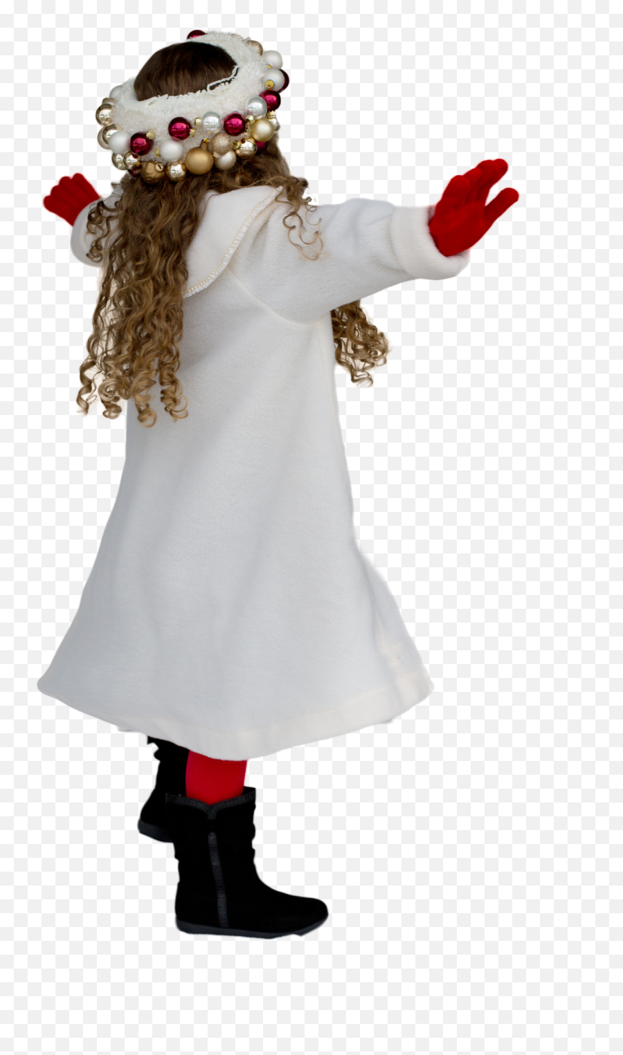 Christmas Child Girl Little Holiday Xmaschristmas - Costume Hat Png,Xmas Png