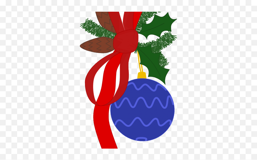 Christmas Ribbon Clipart Program - Christmas Clipart Vector Christmas Ornament Png,Christmas Ribbon Png