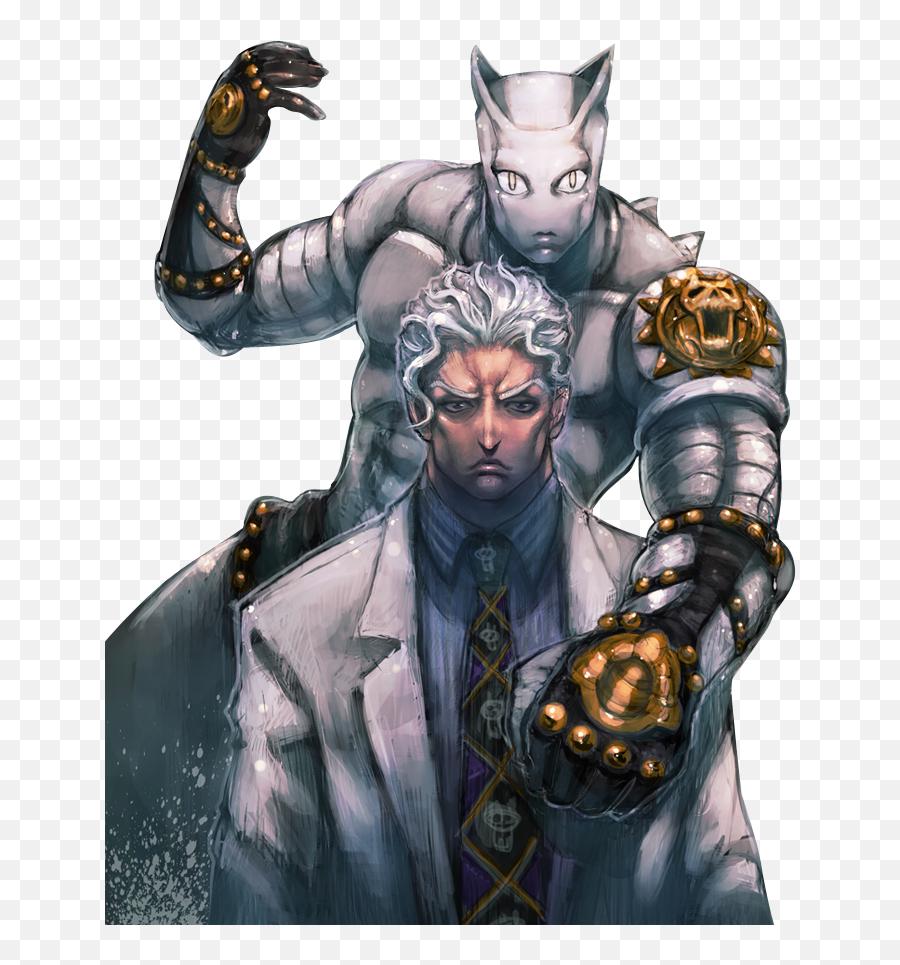 Killer Queen Is A Humanoid Stand - Kira And Killer Queen Png,Killer Queen Png