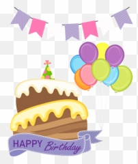 Download Happy Birthday Cake Png Clip Art Image