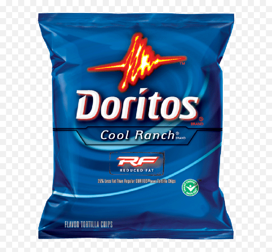 Doritos Cool Ranch Reduced Fat - 1oz Doritos Late Night Cheeseburger Png,Dorito Transparent