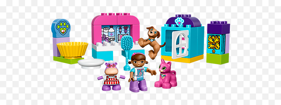 Lego Doc Mcstuffins Pet Vet Care 10828 - Doc Mcstuffins Pet Vet Duplo Png,Doc Mcstuffins Png