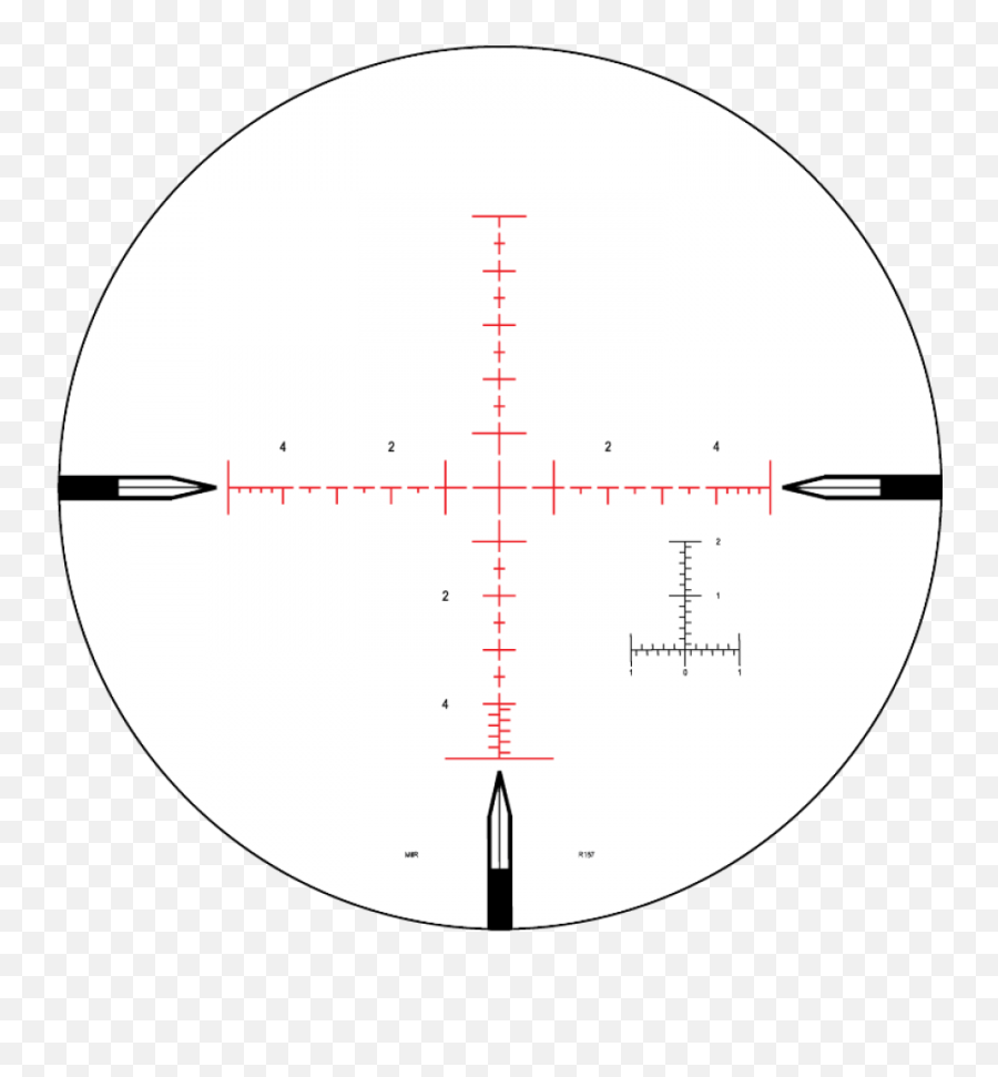 G - Technology Color Blanco En Un Circulo Full Size Png Nightforce Nx8 1 8x24mm F1 Reticle,Circulo Png