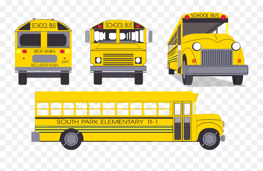 Download Hd Schoolbus - Bus Transparent Png Image Nicepngcom South Park School Bus,Magic School Bus Png