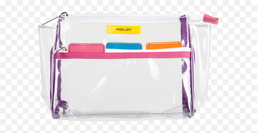 Transparent Cosmetic Bag Color - Inglot Makyaj Çantas Effaf Png,Cosmetic Png