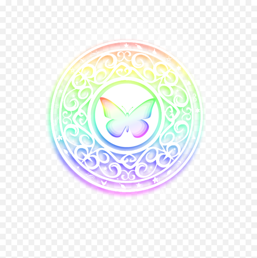 Download Hd Rainbow Magic Circle Transparent Png - Magic Circle Transparent Rainbow,Magic Circle Png