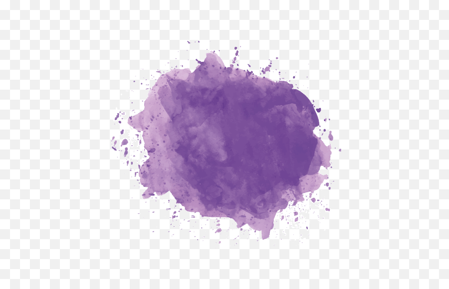 Watercolor Splash Png Image Clipart - Purple Watercolor Splash Png,Watercolor Splash Png