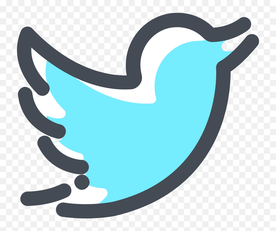 Twitter Icon Png Transparent - Cute Twitter Logo Png,Twitter Transparent Icon