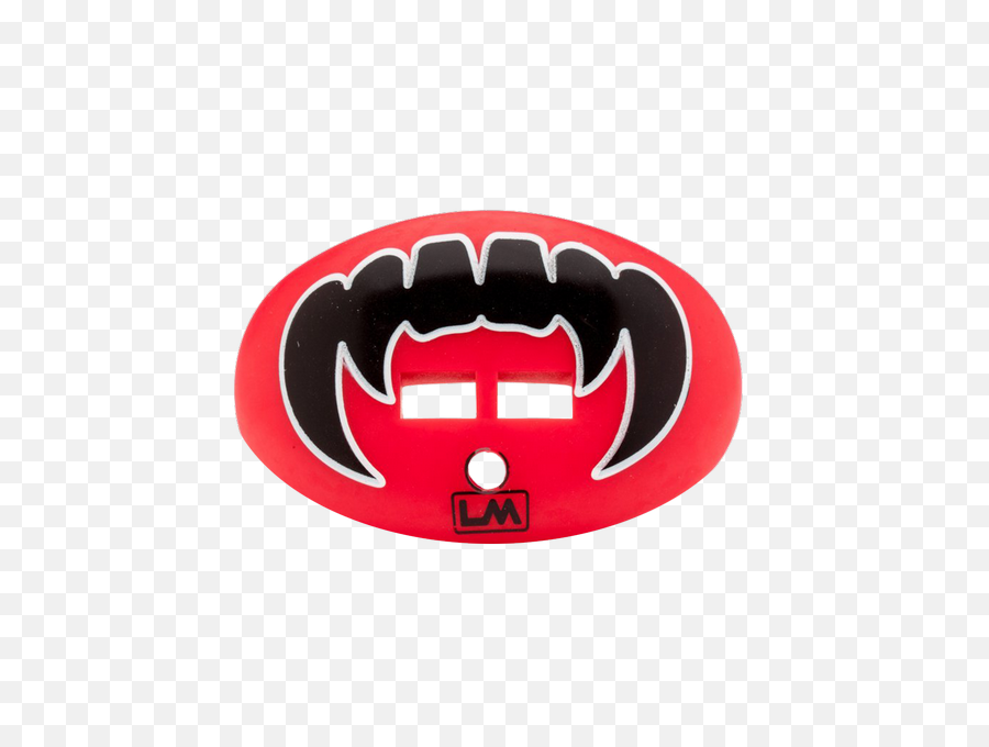 Vampire Fangs Red Football Mouthpiece - Emblem Png,Vampire Fangs Png