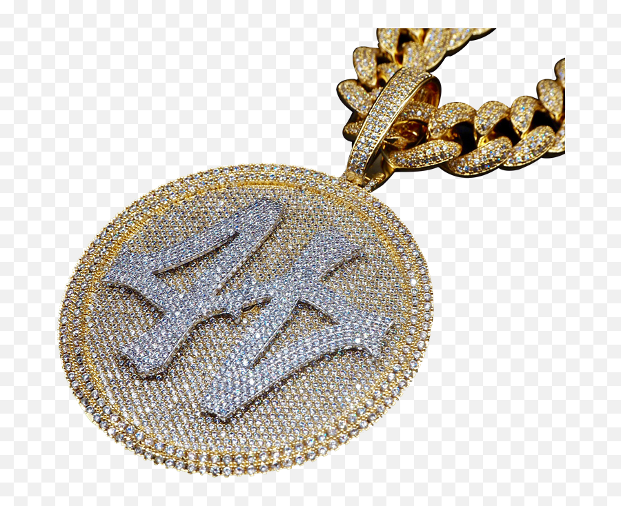 Customizable Big Turntable Hip Hop - 44 Pendant Png,Iced Out Chain Png