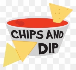 Chips And Dip Clipart - Chips And Dip Clipart Png,Dip Png