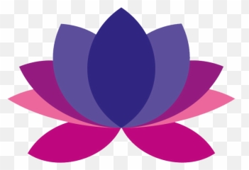 Lotus Yoga Flower Logo - Meditation Icon Png