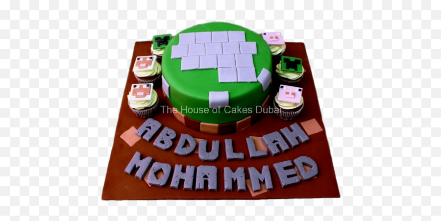 Minecraft Cake And Cupcakes - Cake Decorating Supply Png,Minecraft Cake Png