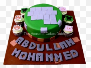 Minecraft Cake And Cupcakes - Cake Decorating Supply Png,Minecraft Cake Png