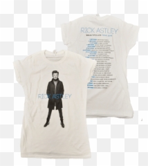 Rick Astley - Rick Astley Tour T Shirt Png,Rick Astley Png