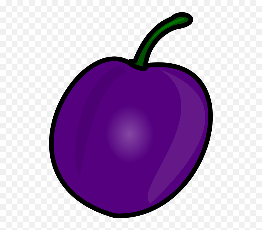 Download Free Png Plum Clipart - Prune Clipart,Plum Png