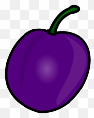 Download Free Png Plum Clipart - Prune Clipart,Plum Png