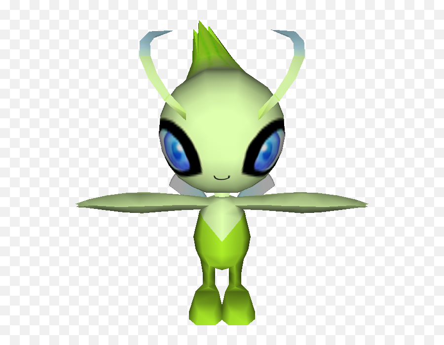 Nintendo 64 - Pokemon Stadium 2 Models Png,Celebi Png