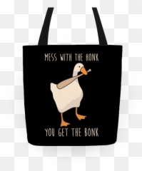 Mess With The Honk You Get Bonk - Untitled Goose Game Mug Png,Bonk Png