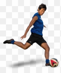 Football Player Png - Soccer Kick