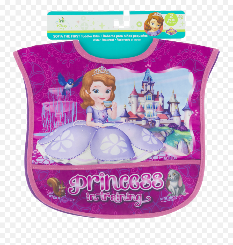 Baby Sofia The First Toddler Bibs - Girly Png,Sofia The First Logo