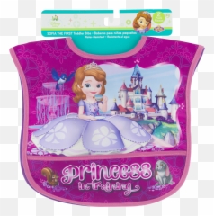 Baby Sofia The First Toddler Bibs - Girly png