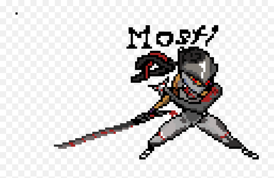 Pixilart - Genji Pixel Blackwatch By Mostipl Fictional Character Png,Genji Png