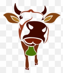 Royalty - Vector Cartoon Cow Png,Cattle Png