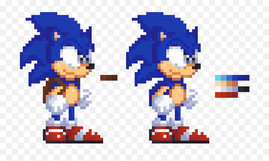 Sonicthehedgehog - Sonic Satam Mania Sprites Png,Sonic Sprite Png