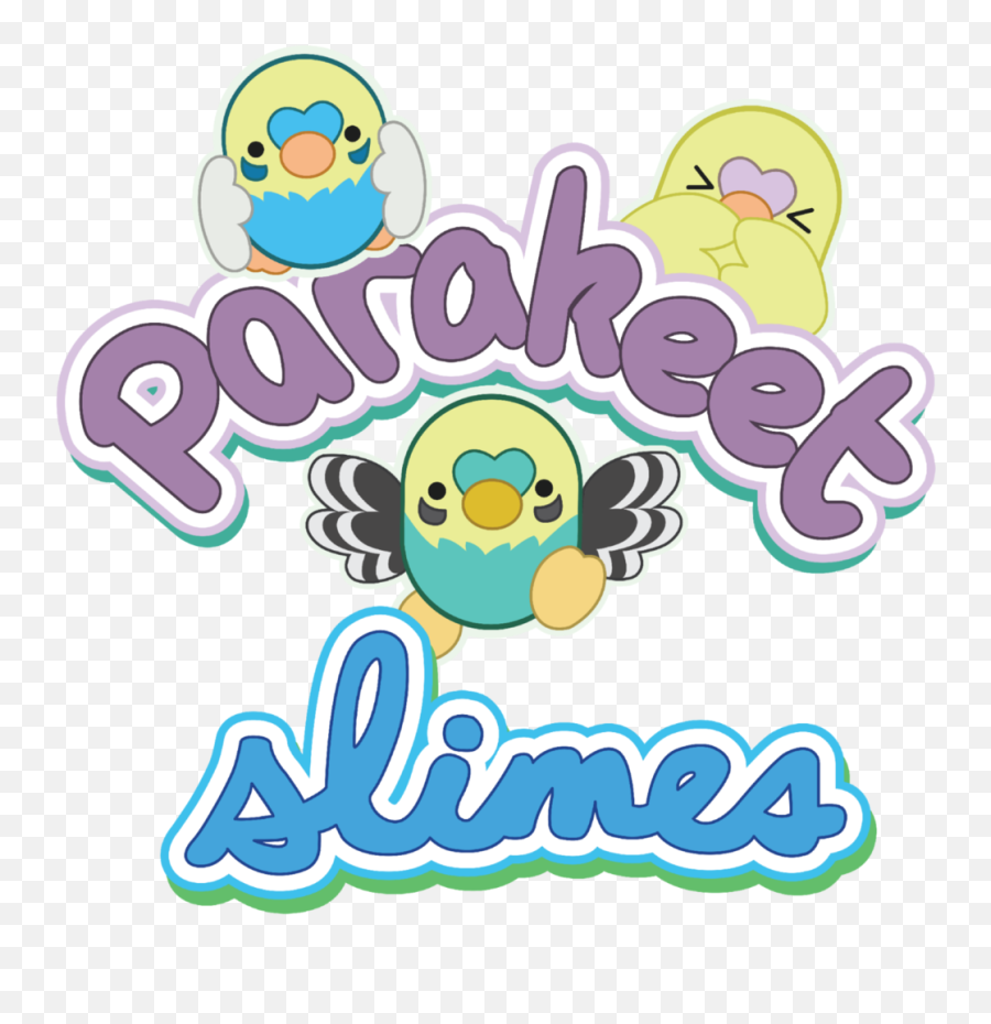 Parakeet Slimes Shop - Happy Png,Slime Logo Maker