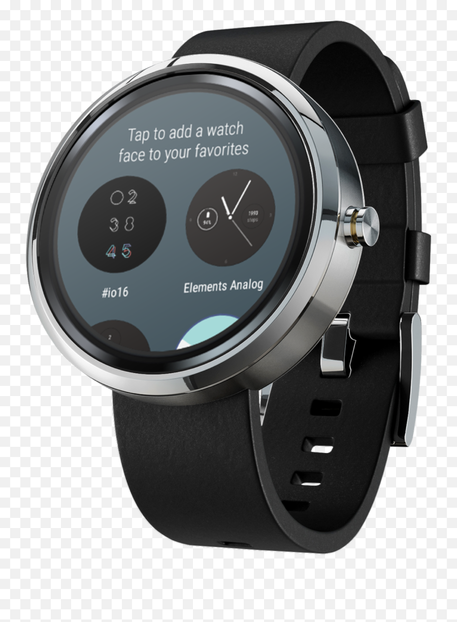 Download Best Wear Os Watch Faces - Android Wear Watch Face Png,Watch Face Png